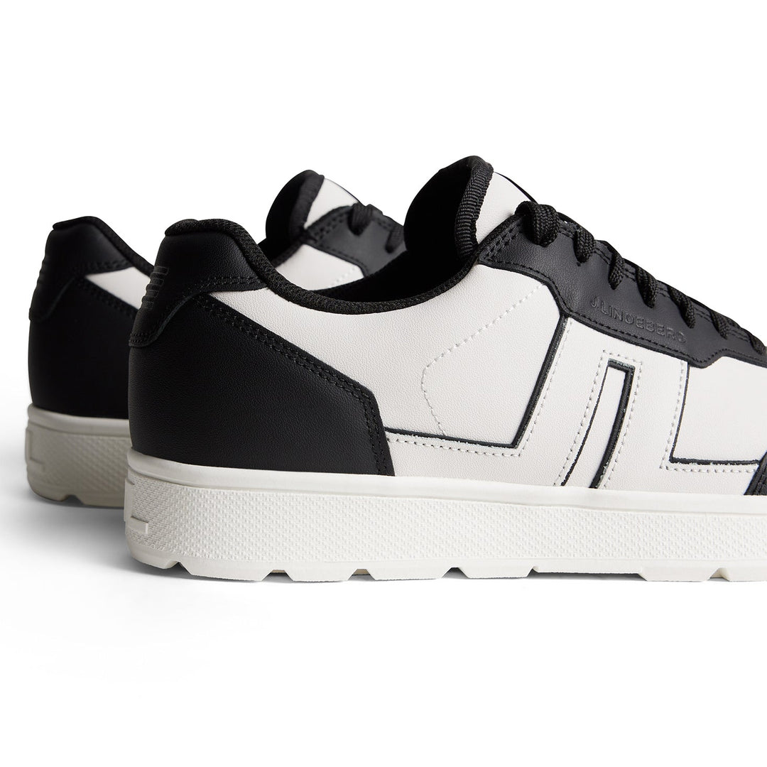 J.Lindeberg Men's Ace Low-Top Golf Sneaker - BLACK