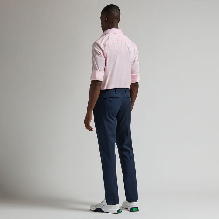 G/FORE MEN'S STRETCH COTTON WOVEN SHIRT - BLUSH