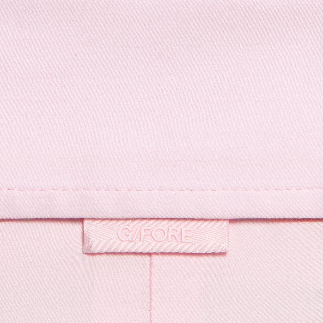 G/FORE MEN'S STRETCH COTTON WOVEN SHIRT - BLUSH