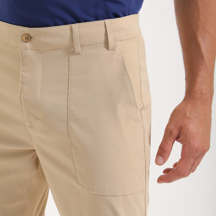 Chervò Men's SPEAKER Stretch Chino Pant - BEIGE