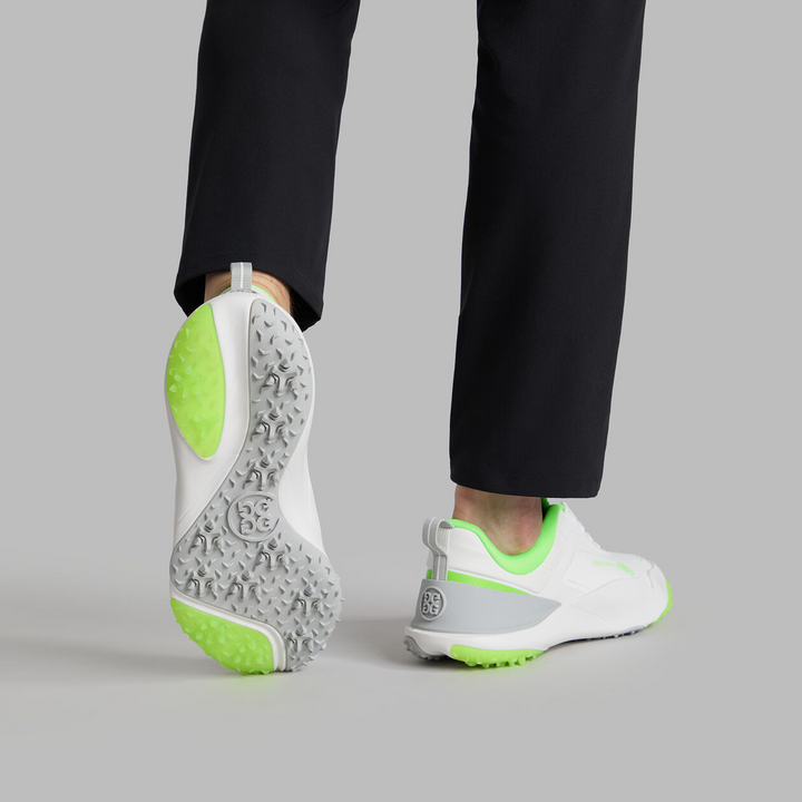 G/FORE MEN'S G/18 GOLF SHOE - NIMBUS / GECKO