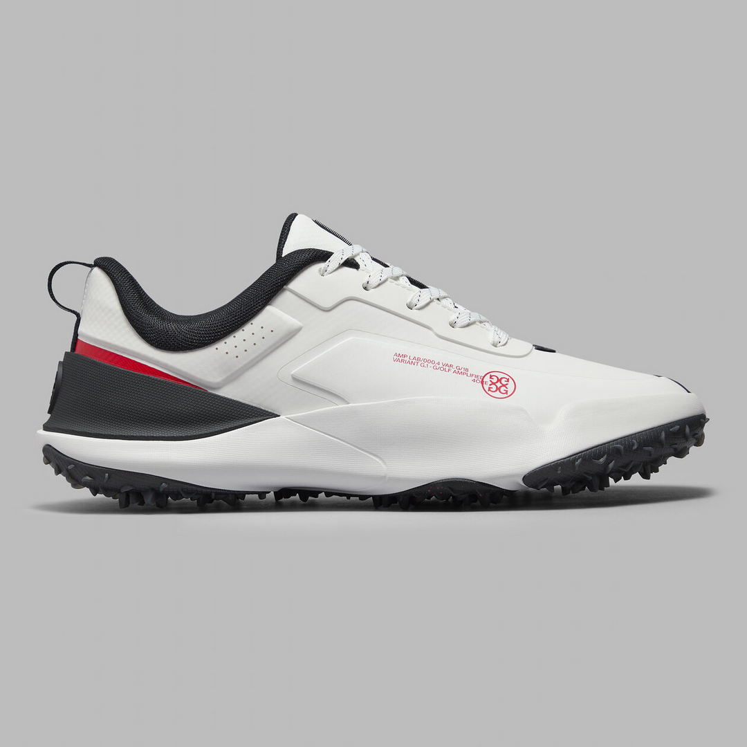 G/FORE MEN'S G/18 GOLF SHOE - SNOW / ONYX