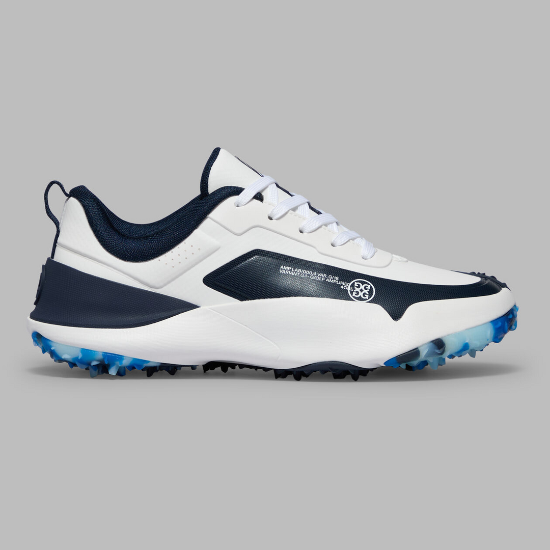 G/FORE MEN'S G/18 GOLF SHOE - SNOW / TWILIGHT