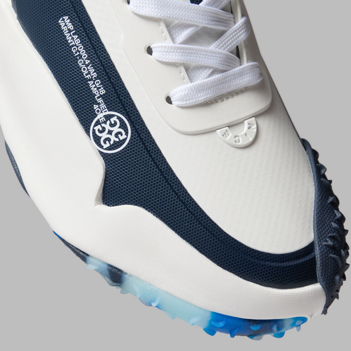 G/FORE MEN'S G/18 GOLF SHOE - SNOW / TWILIGHT