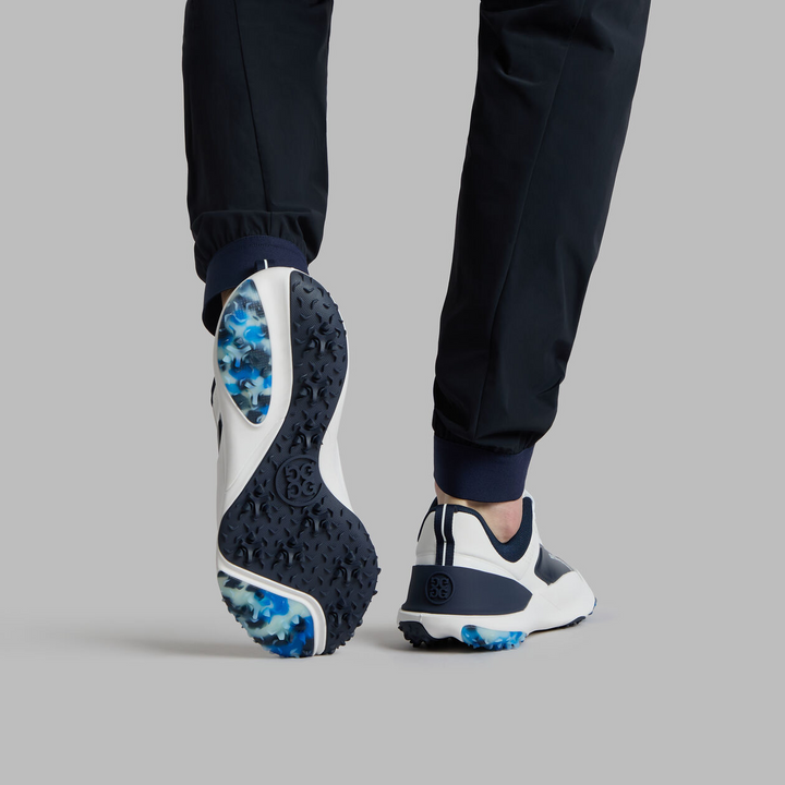 G/FORE MEN'S G/18 GOLF SHOE - SNOW / TWILIGHT