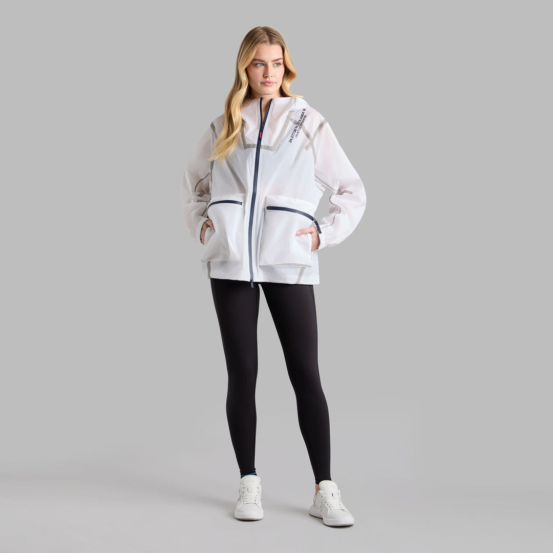G/FORE UNISEX QRT RIPSTOP JACKET - SNOW