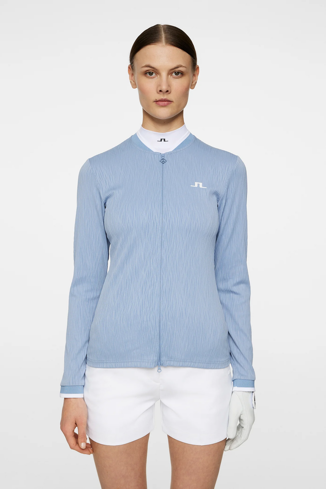 J.Lindeberg Womens SUSANNA Mid Layer - RAIN WASHED