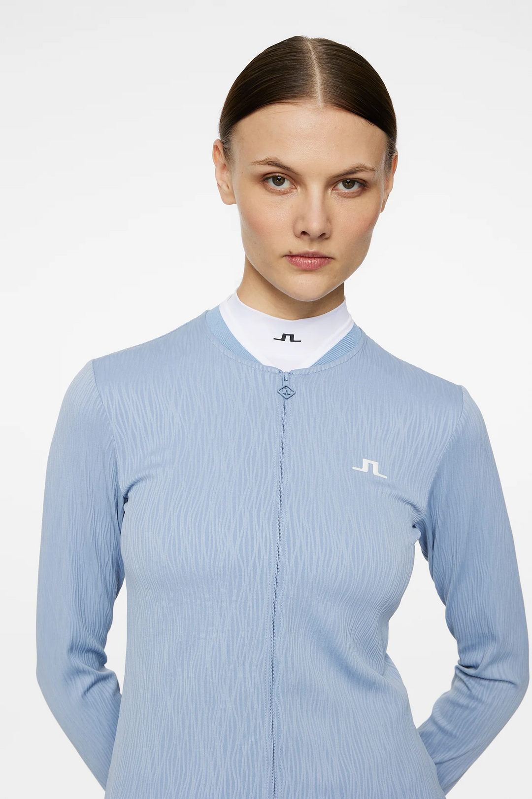 J.Lindeberg Womens SUSANNA Mid Layer - RAIN WASHED