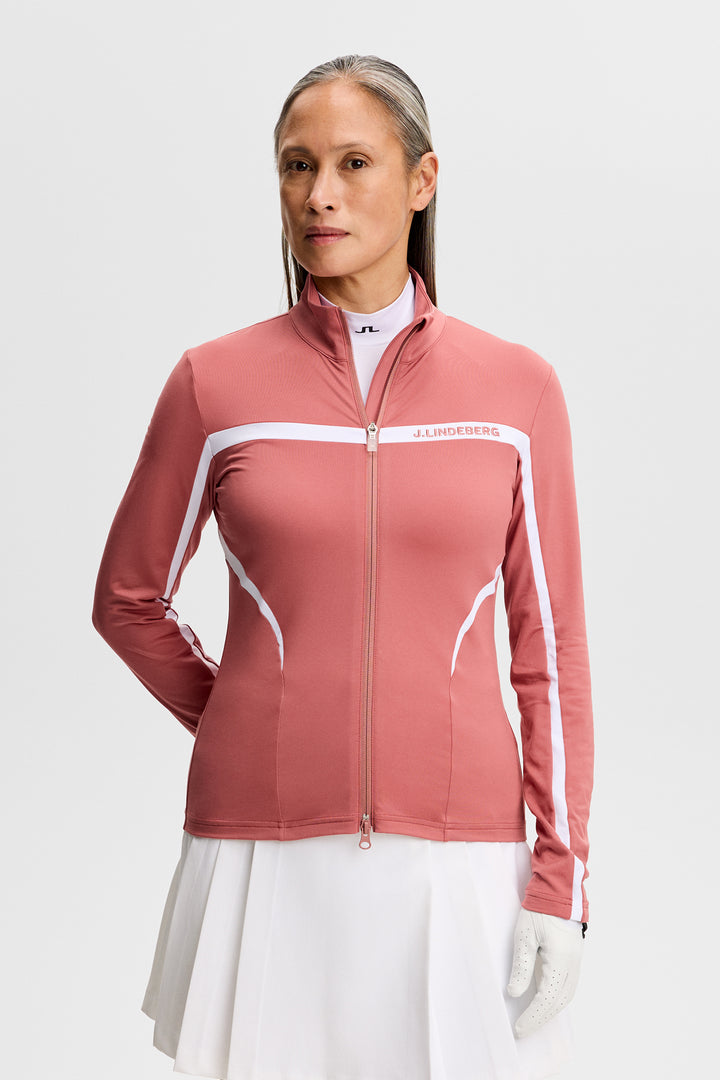 J.Lindeberg Women's Seasonal Janice Mid Layer - ROSE