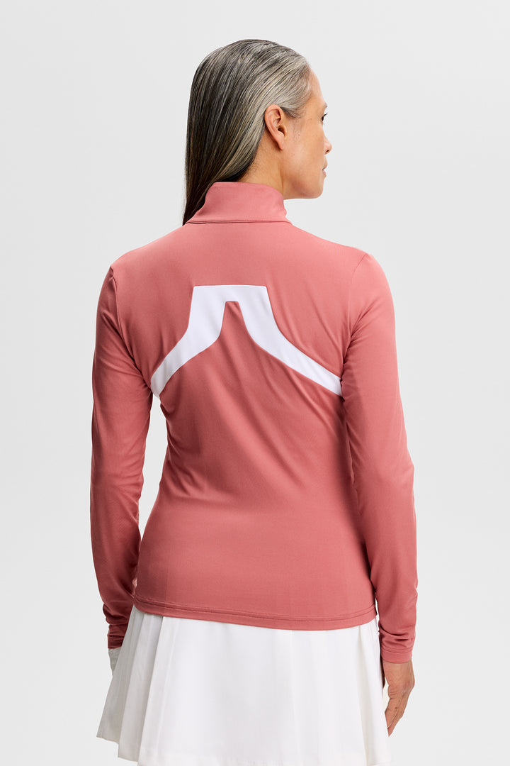 J.Lindeberg Women's Seasonal Janice Mid Layer - ROSE
