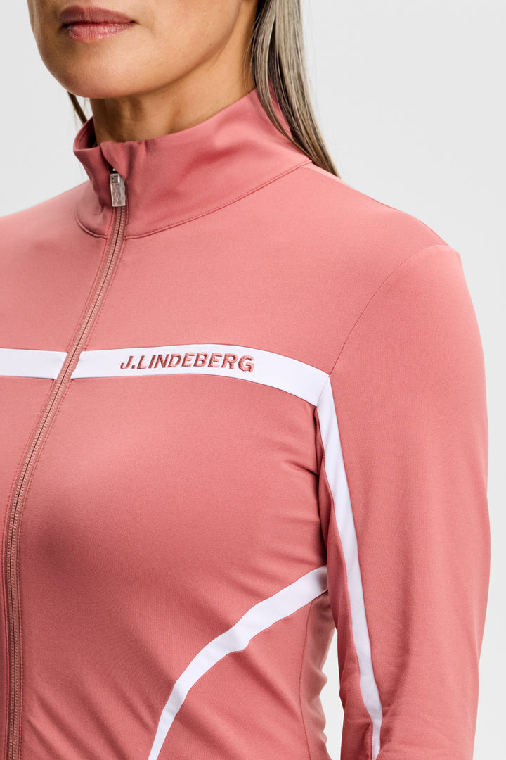 J.Lindeberg Women's Seasonal Janice Mid Layer - ROSE