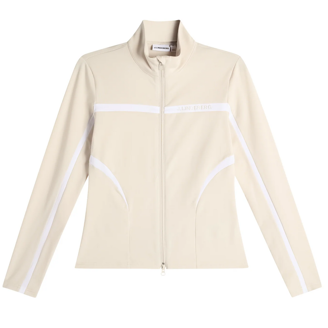 J.Lindeberg Women's Seasonal Janice Mid Layer - MOONBEAM