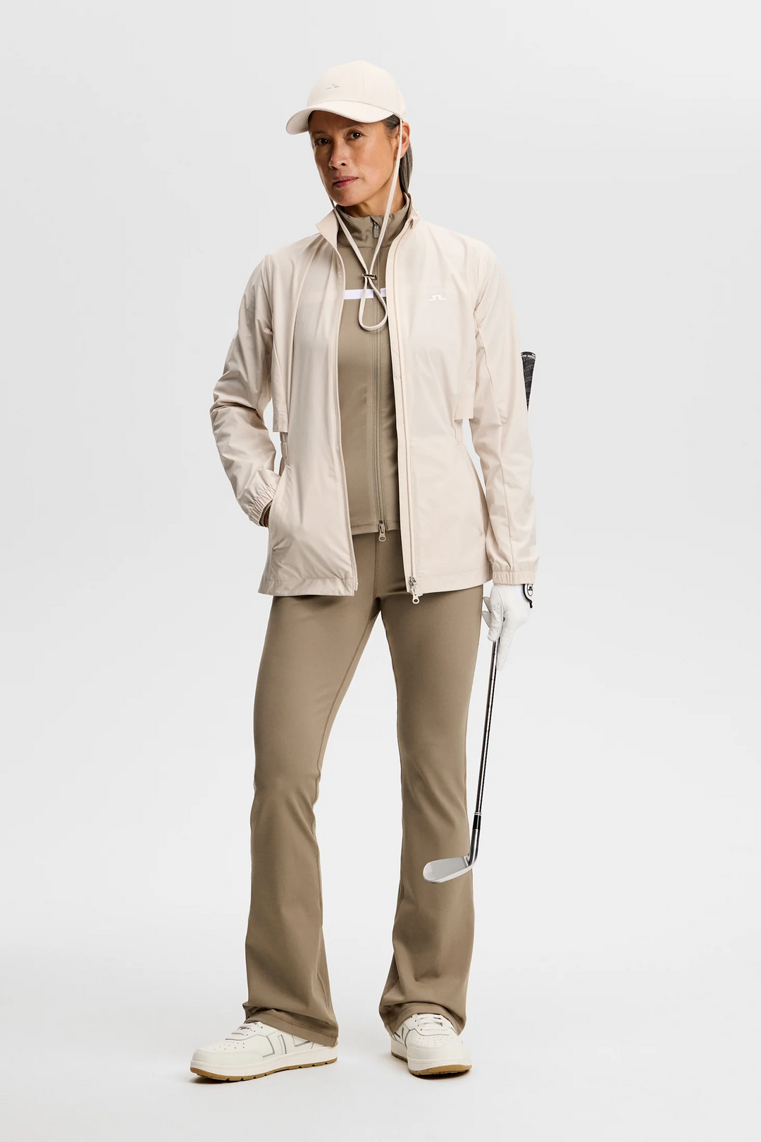 J.Lindeberg Women's Seasonal Janice Mid Layer - BRINDLE