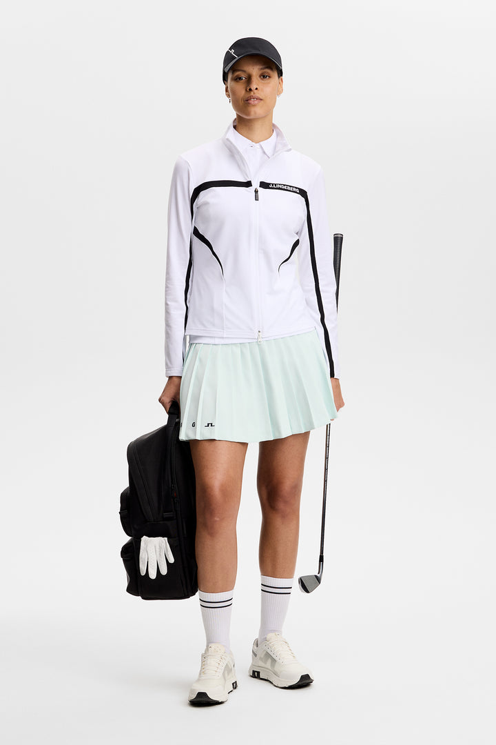 J.Lindeberg Women's Janice Mid Layer - WHITE