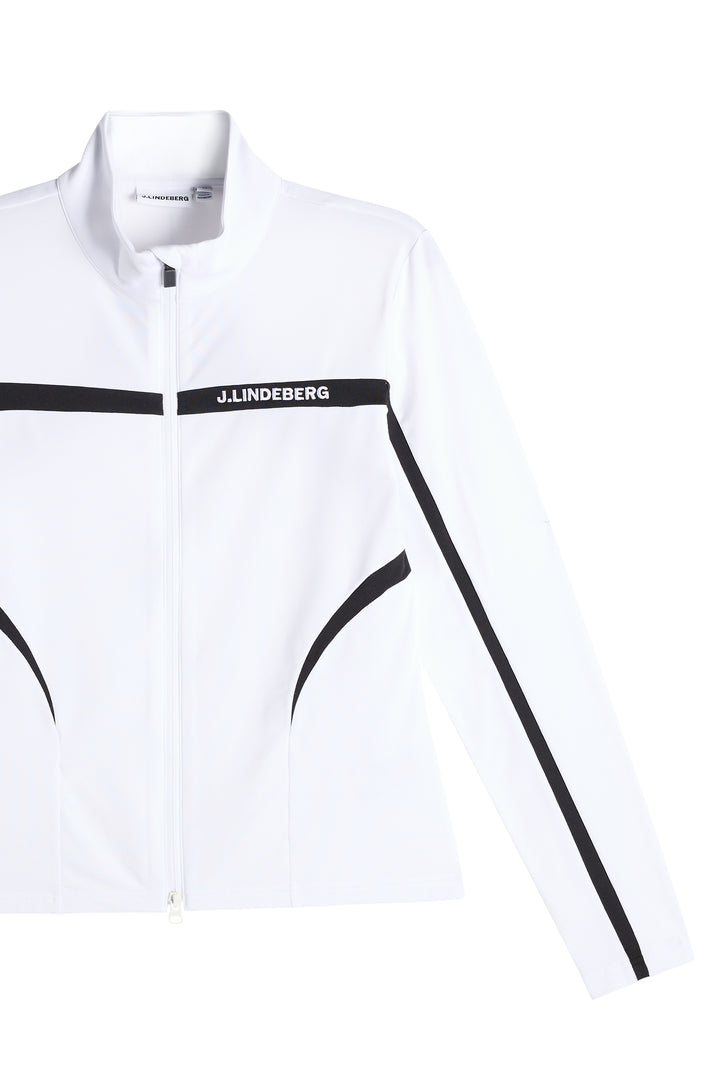 J.Lindeberg Women's Janice Mid Layer - WHITE