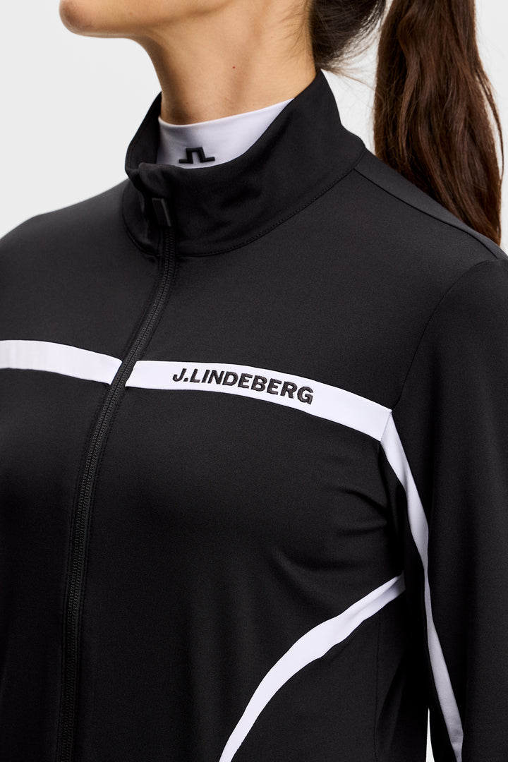 J.Lindeberg Women's Janice Mid Layer - BLACK