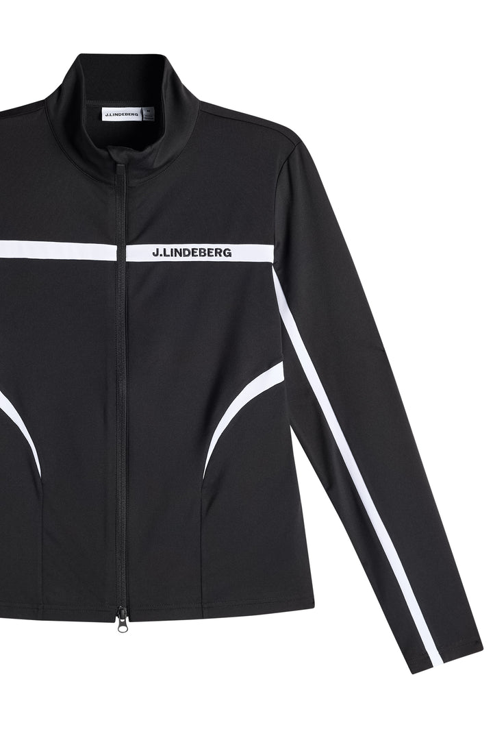 J.Lindeberg Women's Janice Mid Layer - BLACK
