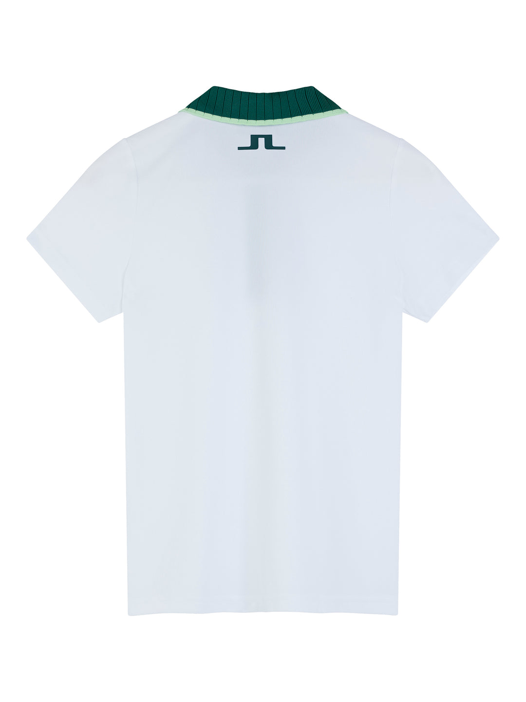 J.Lindeberg Womens Alea Tech Polo Shirt Short Sleeve - WHITE
