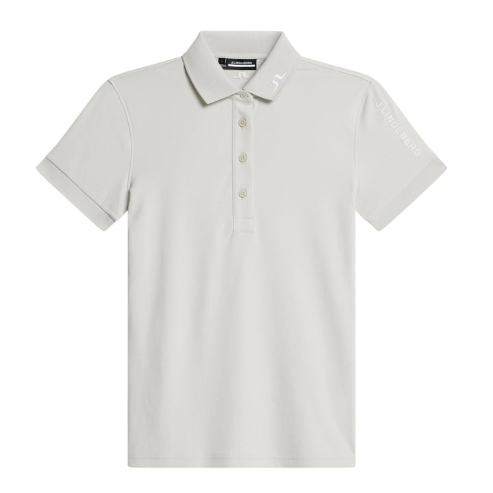 J.Lindeberg Women's TOUR TECH Polo - MOONBEAM