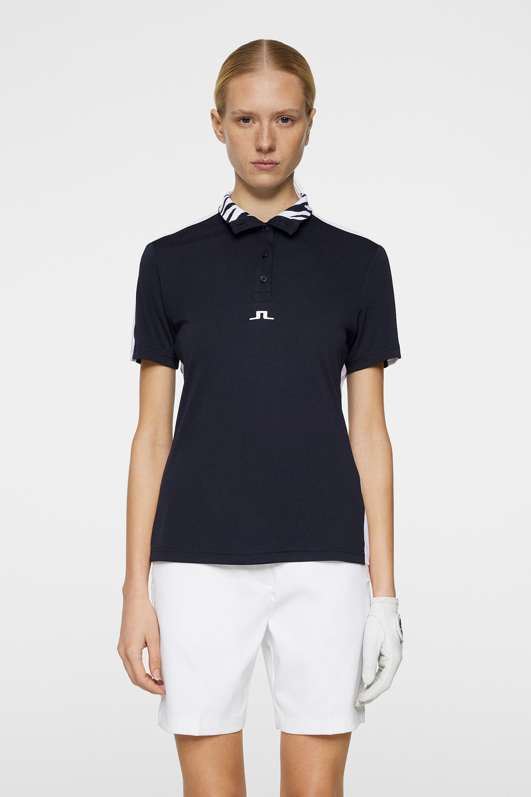J.Lindeberg Women's PIP Polo - JL NAVY