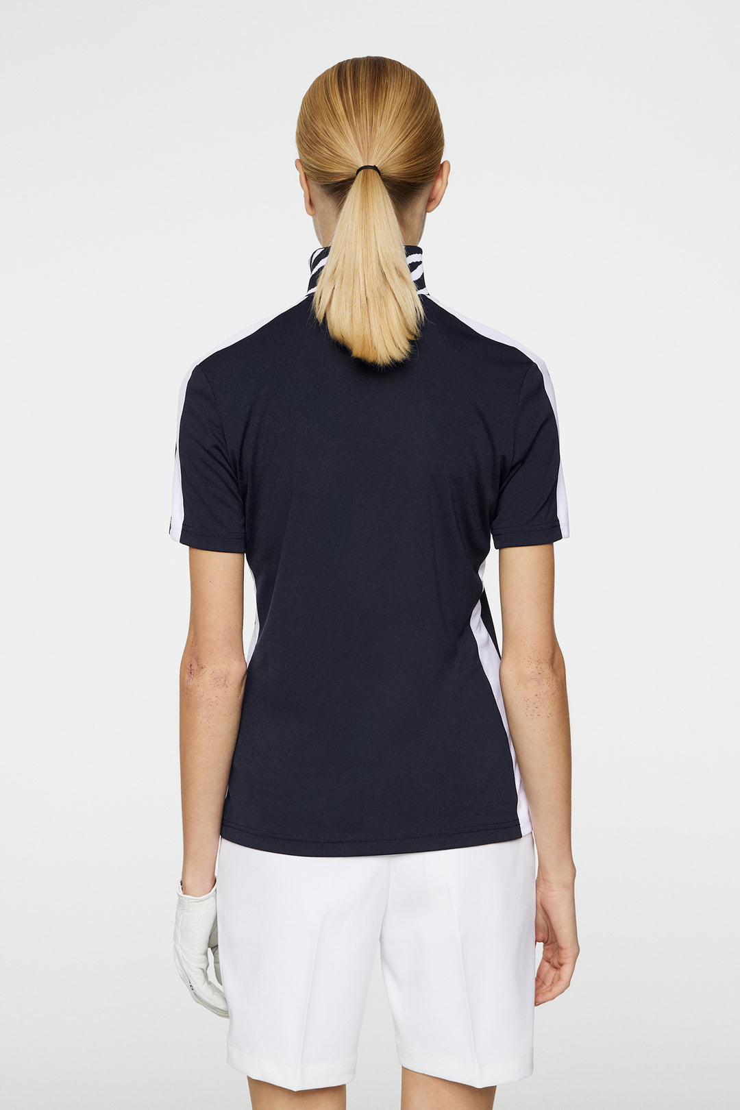 J.Lindeberg Women's PIP Polo - JL NAVY