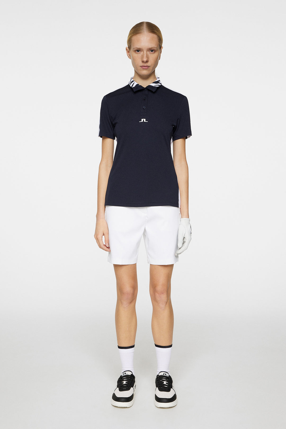 J.Lindeberg Women's PIP Polo - JL NAVY
