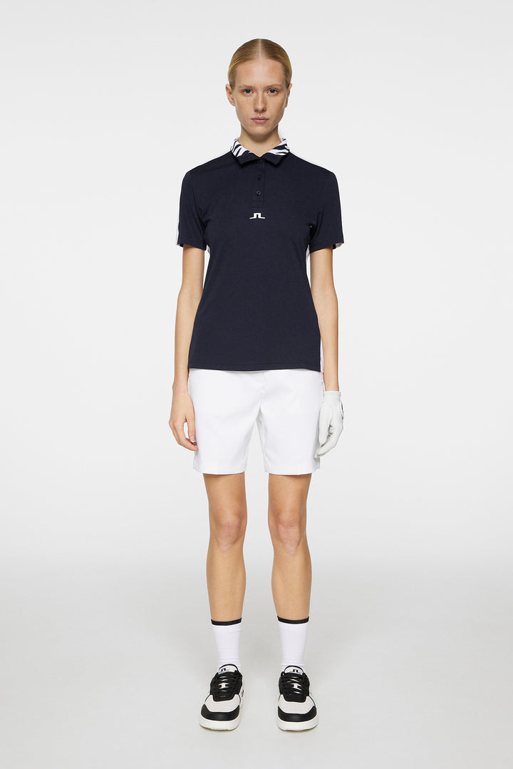 J.Lindeberg Women's PIP Polo - JL NAVY