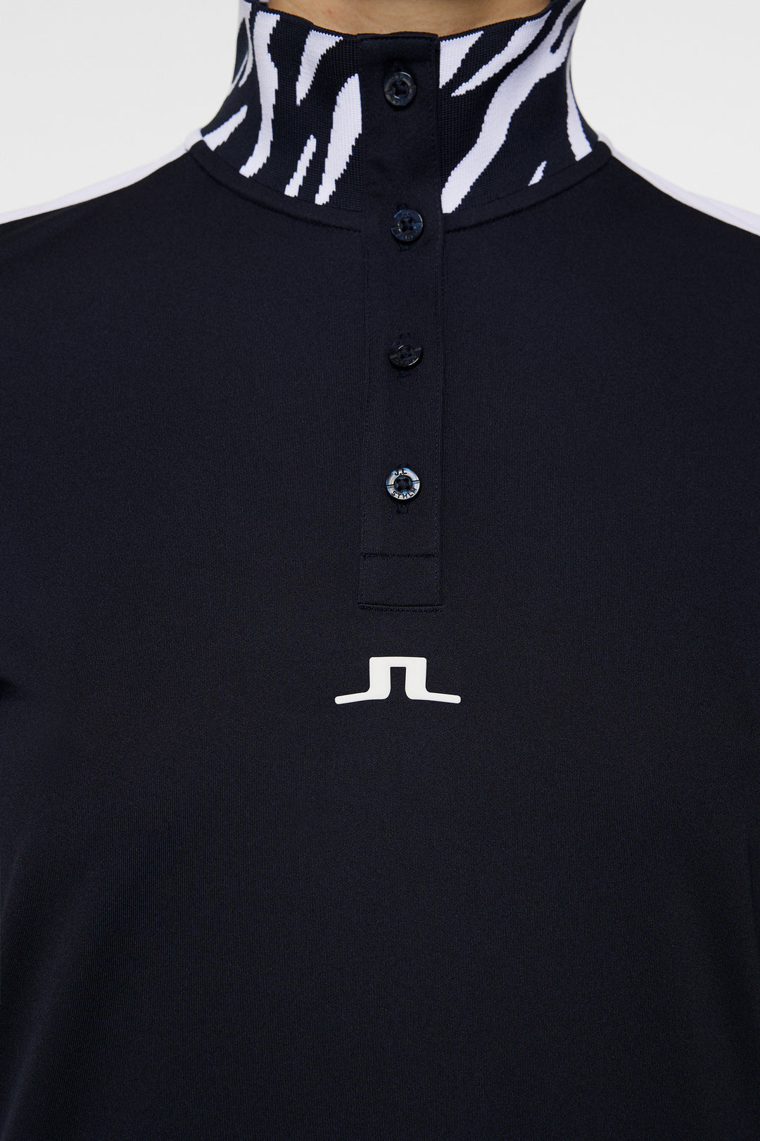 J.Lindeberg Women's PIP Polo - JL NAVY