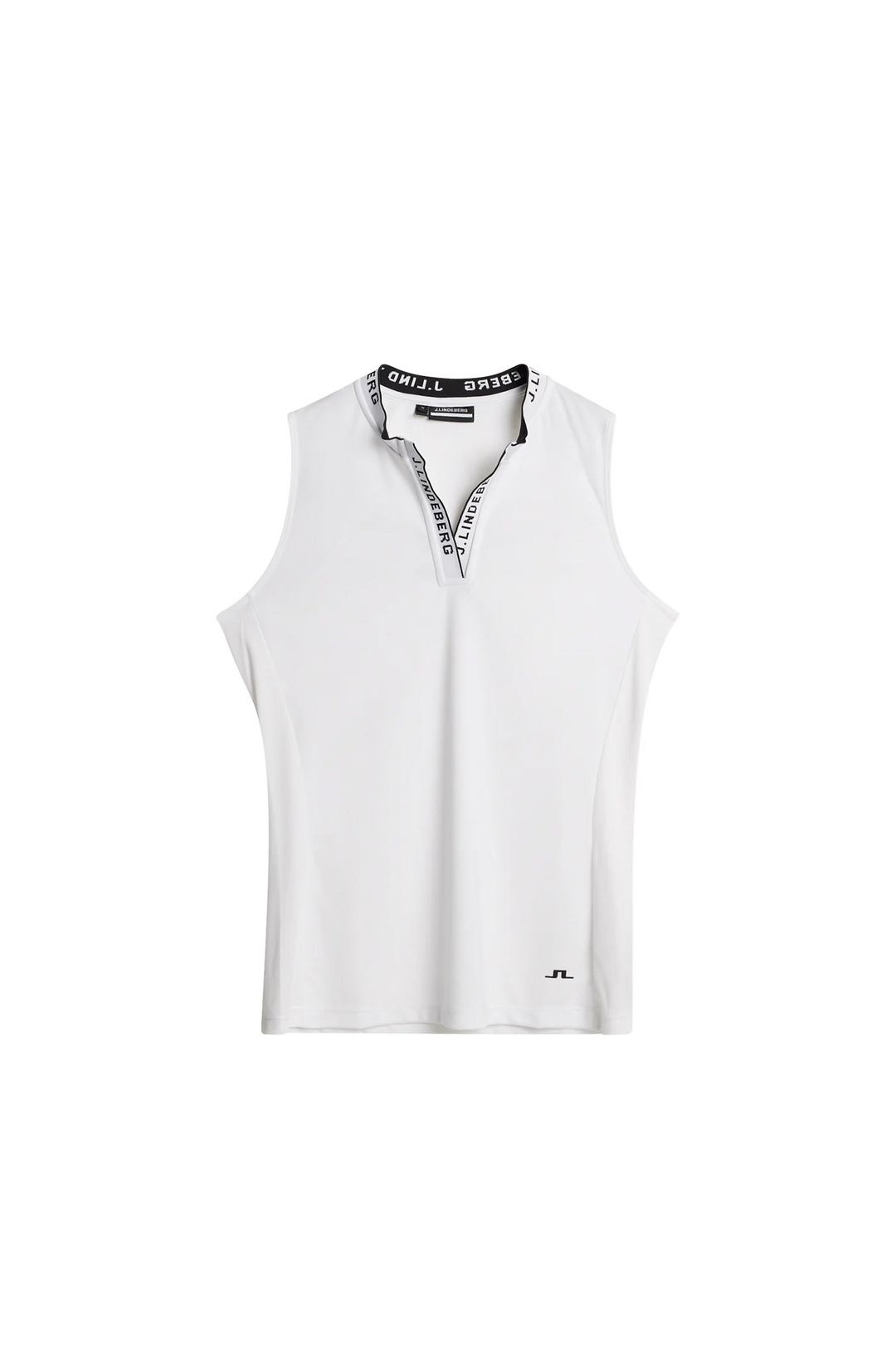 J.Lindeberg Women's LEYA Sleeveless Polo - WHITE