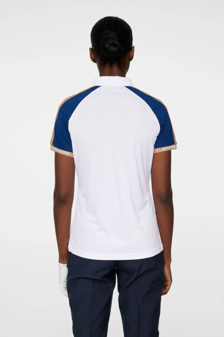 J.Lindeberg Women's PRIYA Polo - WHITE