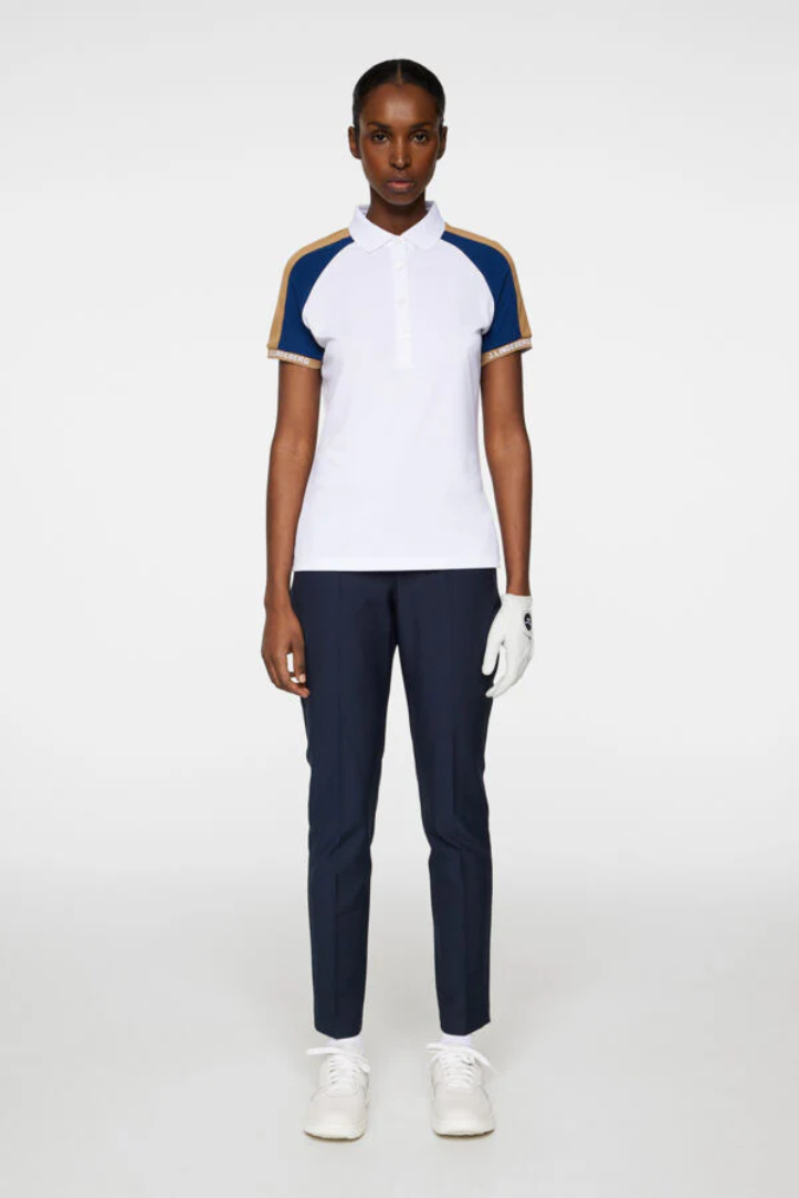 J.Lindeberg Women's PRIYA Polo - WHITE