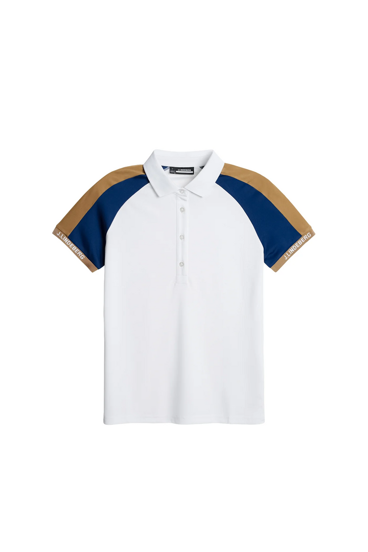 J.Lindeberg Women's PRIYA Polo - WHITE