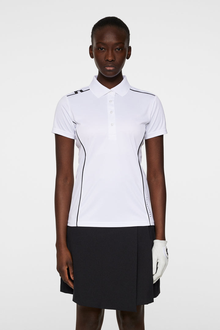 J.Lindeberg Women's LEYLA Polo - WHITE