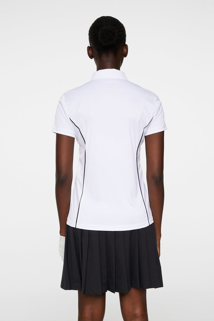 J.Lindeberg Women's LEYLA Polo - WHITE