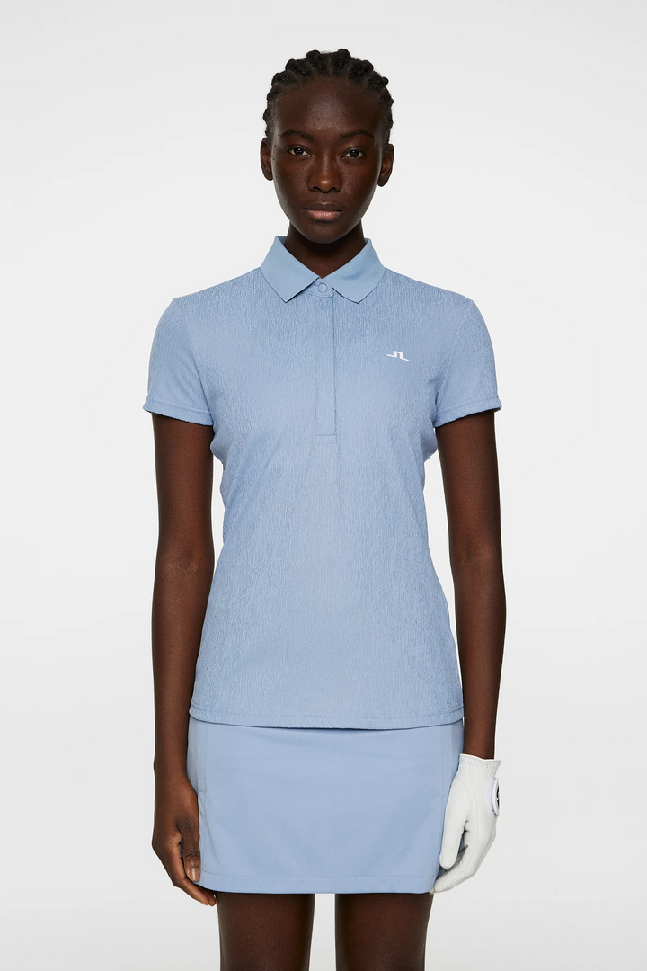 J.Lindeberg Women's KARLIE Polo - RAIN WASHED