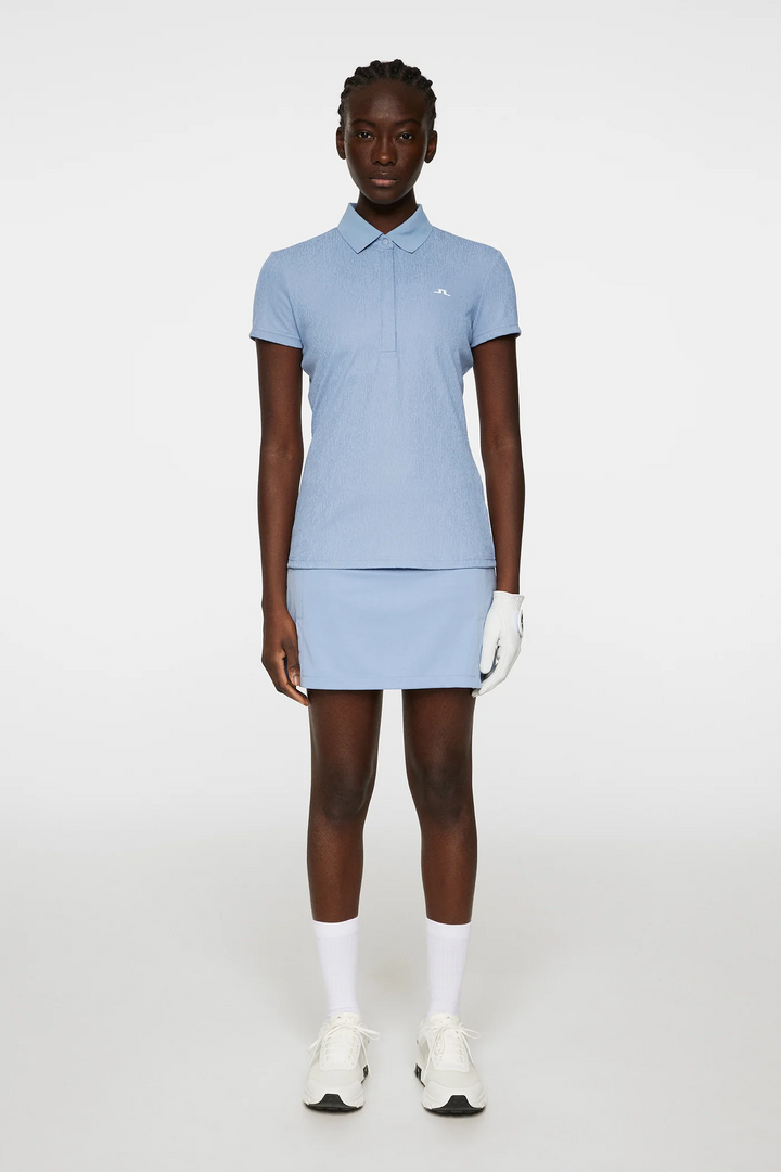 J.Lindeberg Women's KARLIE Polo - RAIN WASHED