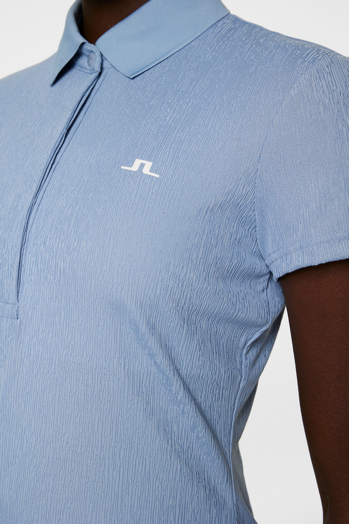 J.Lindeberg Women's KARLIE Polo - RAIN WASHED