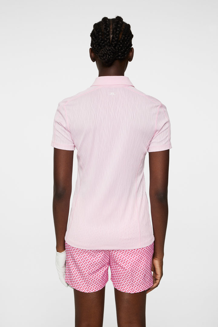 J.Lindeberg Women's IZARA Polo - NOSEGAY PINK