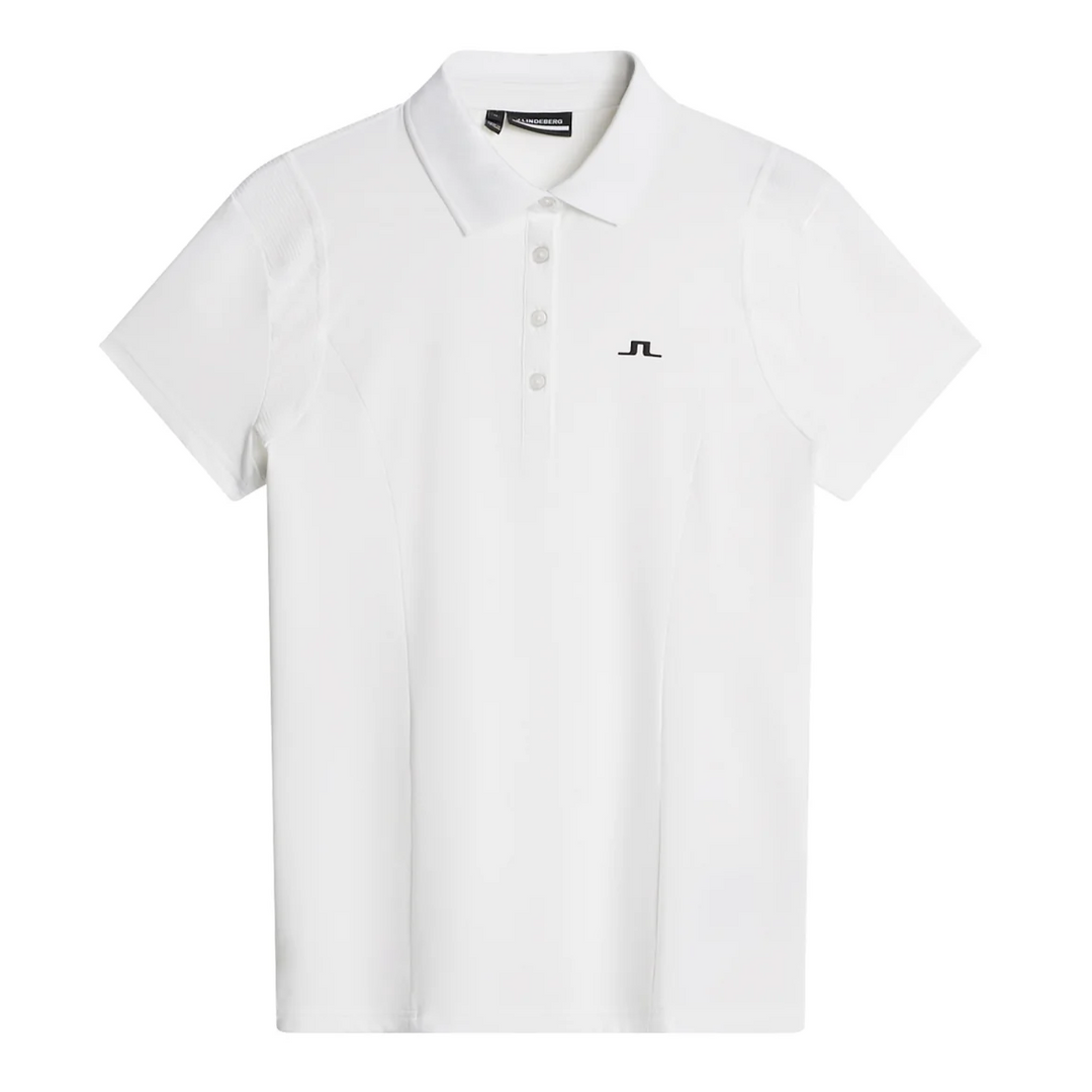 J.Lindeberg Women's ZURI Polo - WHITE