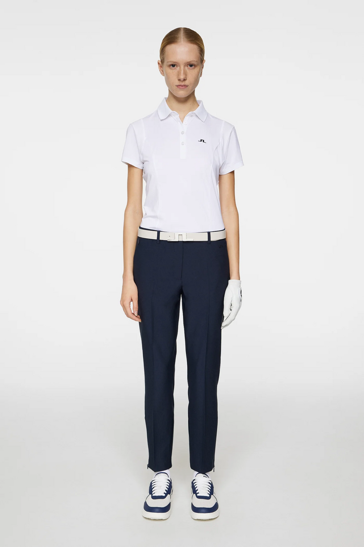J.Lindeberg Women's ZURI Polo - WHITE