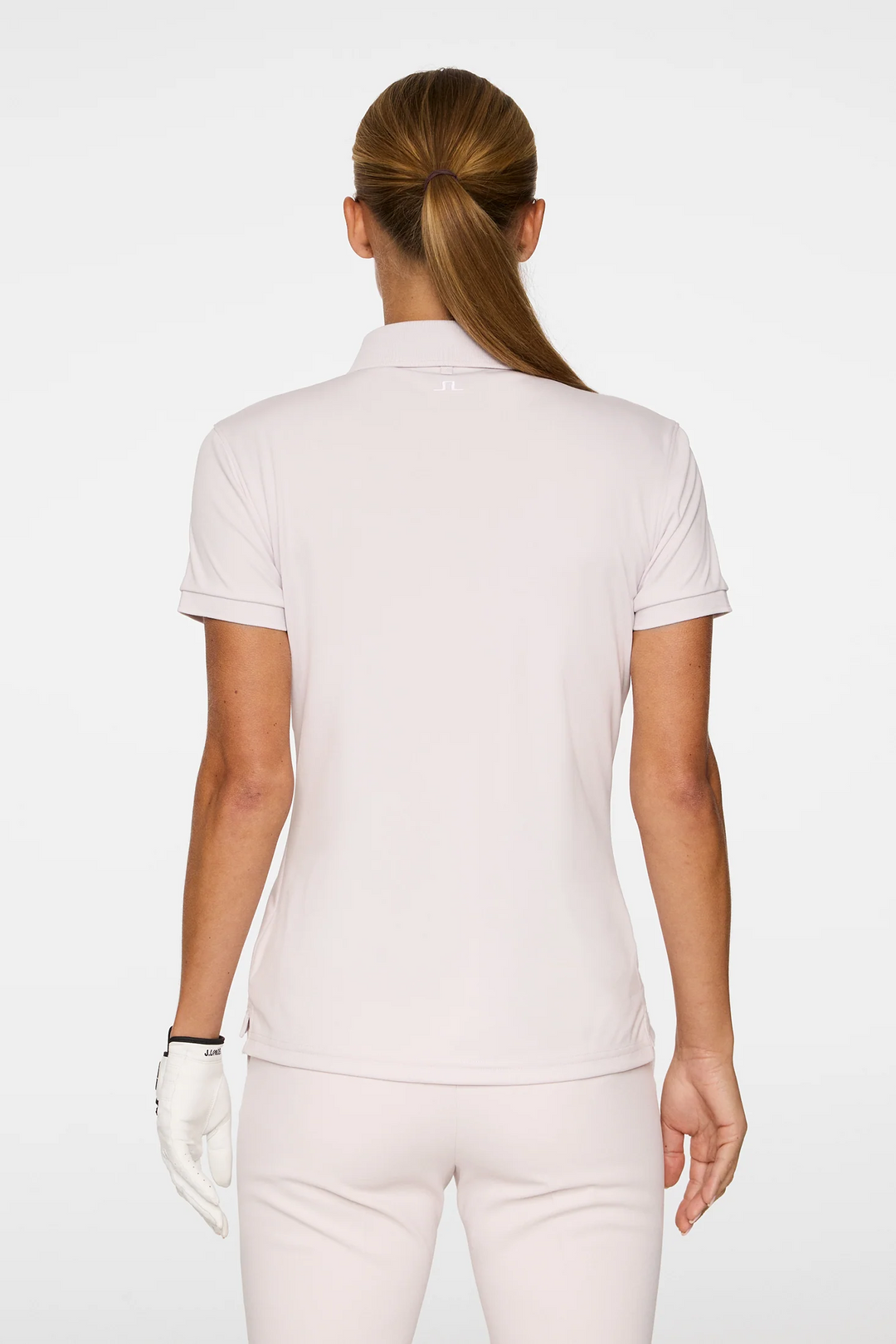 J.Lindeberg Women's TOUR TECH Polo - GREY LILAC