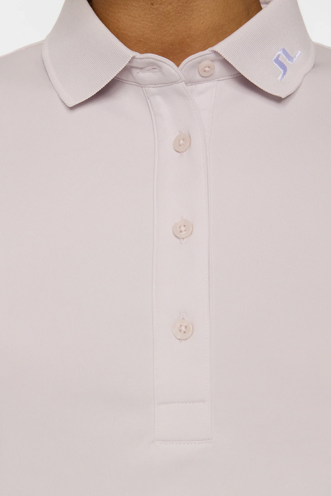 J.Lindeberg Women's TOUR TECH Polo - GREY LILAC