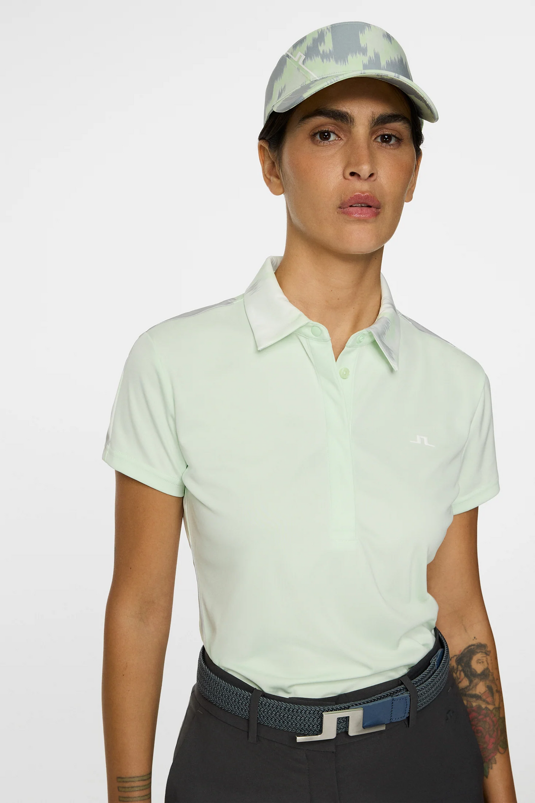 J.Lindeberg Women's CARA Polo - AMBROSIA