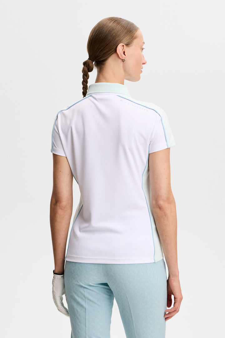 J.Lindeberg Women's Demi Polo - WHITE