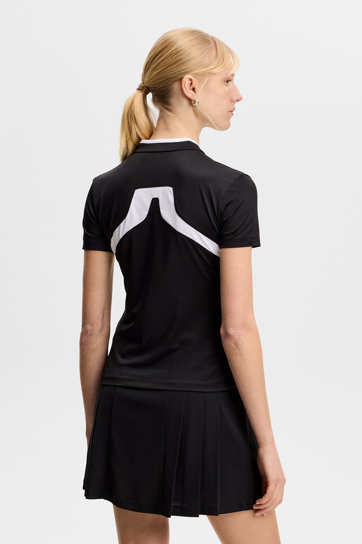 J.Lindeberg Women's Katie Polo - BLACK