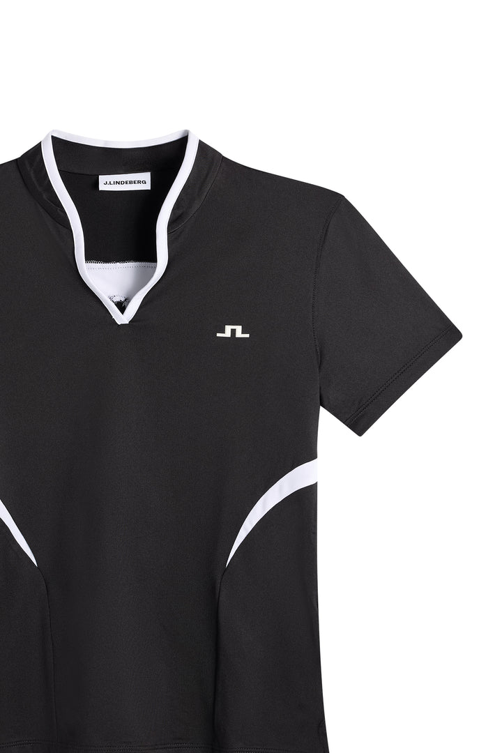 J.Lindeberg Women's Katie Polo - BLACK