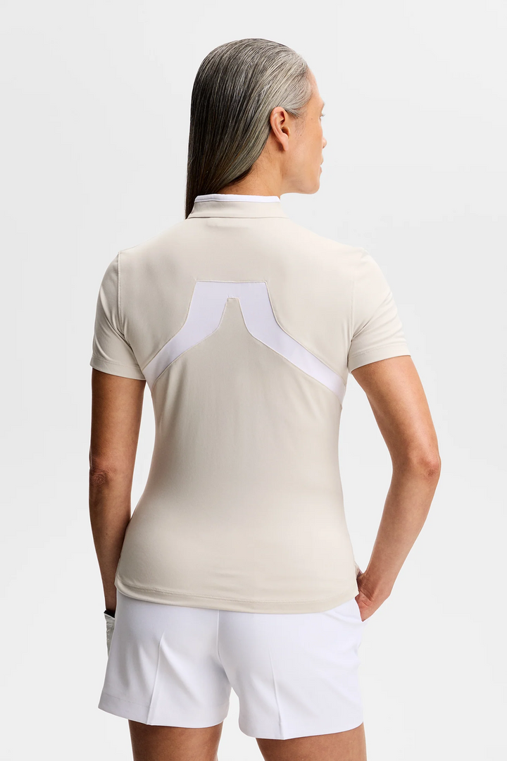 J.Lindeberg Women's Katie Polo - MOONBEAM