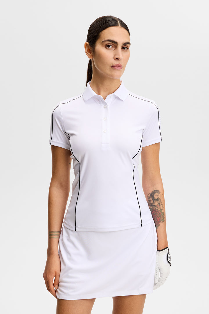 J.Lindeberg Women's Leyla Polo - WHITE