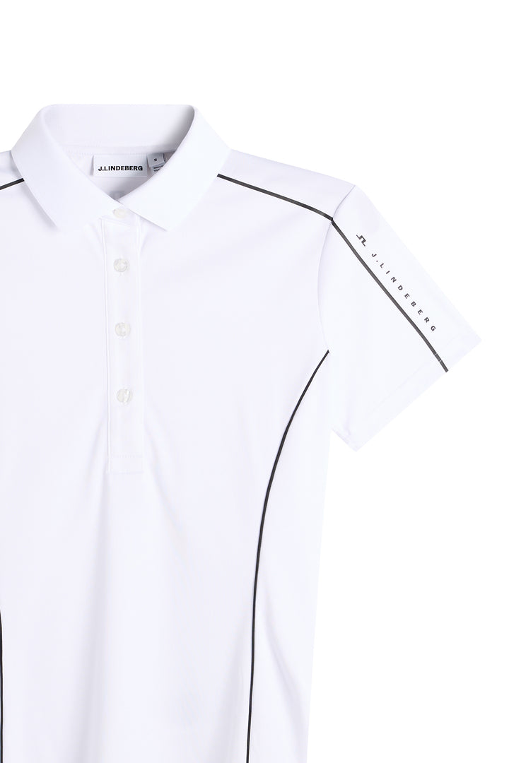 J.Lindeberg Women's Leyla Polo - WHITE