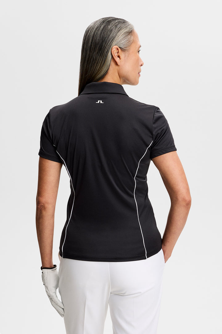 J.Lindeberg Women's Leyla Polo - BLACK